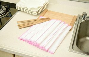 Tissu à récurer antiadhésif en fibre de coton rembourré 8 épais, moins cher, chiffon à récurer à l'huile, vaisselle, serviette de cuisine, livraison gratuite, nouveau, vente en gros