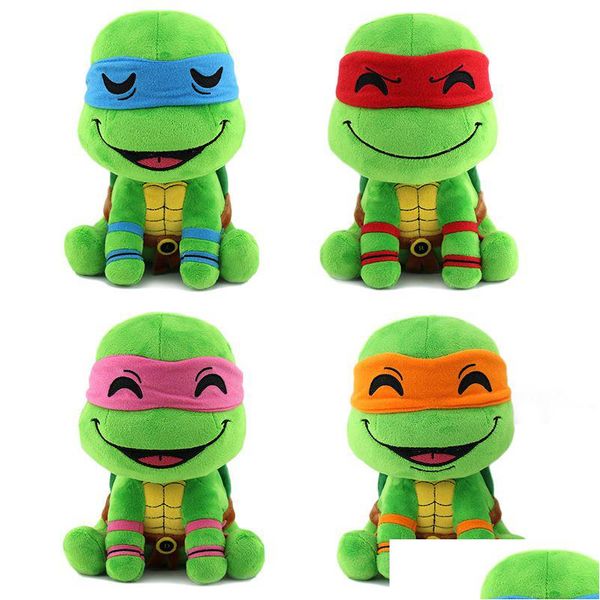 Nouveau Gros mignon tortue en peluche jouet jeu pour enfants Playmate cadeau de vacances poupée Hine prix Dhfjq