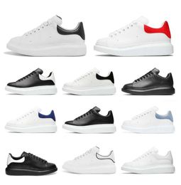 Designer Men Chaussures Sneaker Chaussures décontractées Sole Blanc noir en cuir noir