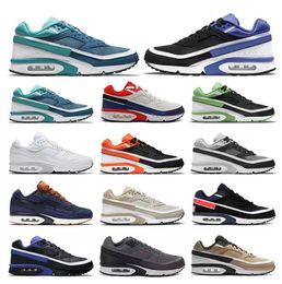 Nouveau BW Men Designer Chaussures de course Sneakers Rotterdam La Vachetta Tan Denim Noir Violet Lyon Light Stone Triple White Marina Hemp Hambre