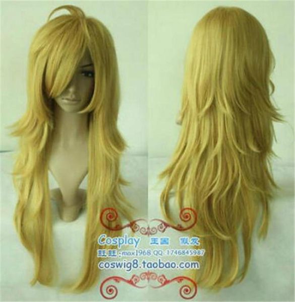 Nueva peluca de cosplay y calcetín light wig012349571286