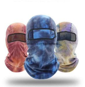 Nieuwe winter fietsen Bivakmuts masker volwassen mannen vrouwen volledige gezicht halswarmer kap maskers kleurrijke winddichte warme kap ski sport sneeuw beanie muts
