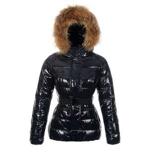 Winter Down Jackets Dames Designer Hooded Jacket Warme Kleding met winddichte Winddichte buitenbontjas Makel plus maat voor vrouw