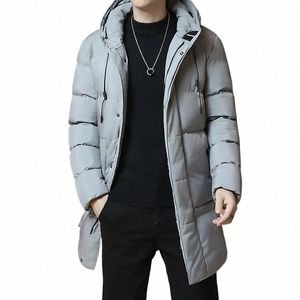 Nouveau hiver Fi jeunesse moyen et Lg vêtements hommes coréen Versi populaire pain vers le bas Cott épaissi manteau chaud garçon a1Cs #