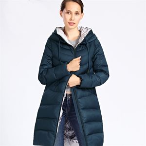 Nouvelle veste d'hiver femmes grande taille longue épaisse mode femmes manteau d'hiver à capuche doudounes Parka Femme Docero 201225