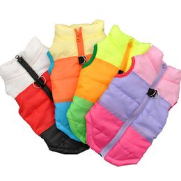 Nieuwe Winter Warm Hondenkleding Vest Harness Puppy Jas Jas Apparel 13 Kleur Grote Gratis Verzending