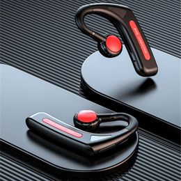 Nieuwe draadloze Bluetooth-compatibele mobiele telefoon oortelefoon headset True Bone Conduction Oor-gemonteerde Non-in-Ear Business Sports Stereo Oortelefoon TWS Earhuds