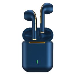 Nieuwe Draadloze Koptelefoon J18 In Ear TWS Bluetooth Tuur Sport Koptelefoon HiFI Stereo Game Waterdichte Headset Met Microfoon ecouteur cuffie Oordopjes auriculares oor