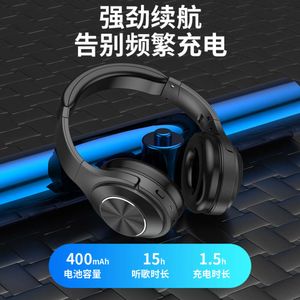 Nuevos auriculares inalámbricos Bluetooth ANC Reducción de ruido activo Auriculares de juegos de juegos estéreo de música estéreo