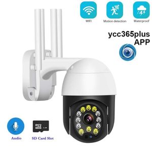 Nieuwe Draadloze Beveiligingscamera Outdoor 1080P Ycc365 Plus APP CCTV Home Bescherming Waterdichte WIFI IP Camera Twee Manieren audio