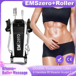 Nuevo diseño 6500W Equipo de rodillos 14 Tesla EMSzero Body Slimming Sale DLS-EMSLIM Neo Machine para gimnasio Salón de belleza