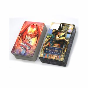 Nieuwe Wizard Tarot Oracles Card Board Deck Games Palying-kaarten voor individuele partygame-spellen