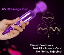 Nieuwe vrouwen av -vibrator clitoral stimulator volwassen speelgoed GSPOT vibrerend vrouwelijke dildo vibrator4973720