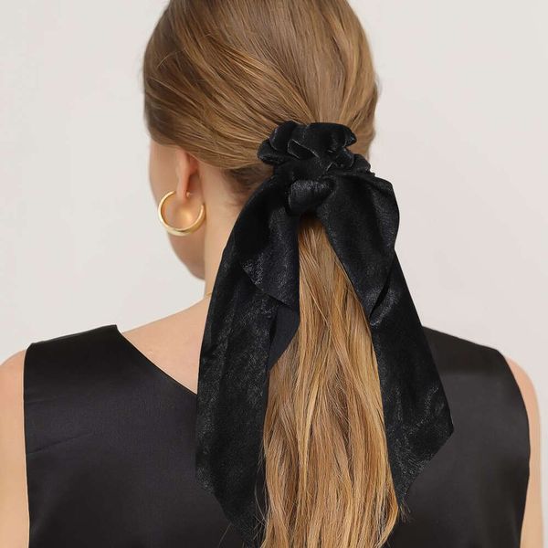 Nouvelles femmes Bohemian Scrunchies Print Bands élastiques Girls Ropes Ties Holder Ponytail Headwear Hair Accessories Wholesale