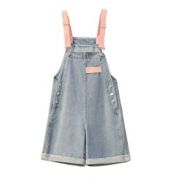 Nieuwe vrouwen Daily Stripe Short T Shirts Denim Algehele korte broek 1 of 2 -delige set Koreaanse meisjes Sweet Pink Tops Jeans Suits 2023