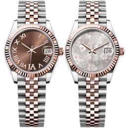 Nouvelles femmes datejust montre pour femme diamant cadran rome montres de créateur mouvement automatique mécanique 31MM en acier inoxydable montres pour femmes montre femme Relogio senhora