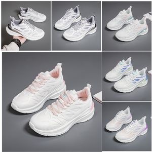 Nouvelles femmes Flat Running Men Chaussures randonnées Soft Sole Fashion Blanc noir rose rose Bule confortable Z1645 Gai XJ 130 WO 190 189 220