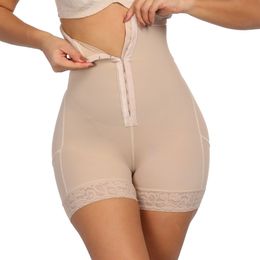 Nieuwe dames hoge taille trainer body shaper butt lifter shapewear buikregel slipjes borsten kanten fajas slanke ondergoed