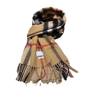 Nieuwe Dames Man Designer Sjaal Modemerk 100% Kasjmier Sjaals voor Winter Dames en Heren Lange Wraps Maat 180x30cm Cadeau 1KAA6