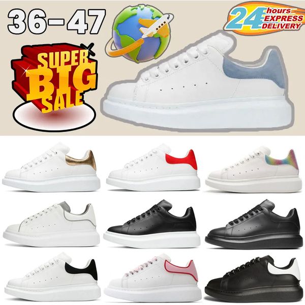 Nuevas mujeres hombres zapatos de diseñador de lujo todo negro blanco París azul rojo terciopelo gris shock rosa arco iris moda oficina tacones planos mujer zapatillas de deporte entrenadores dhgate 35-47