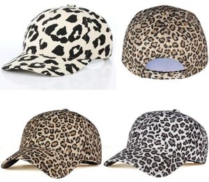 Nuevas mujeres hombres sombrero deportivo leopardo guepardo estampado PanelStrapback sombrero de campamento gorra retro animal gorra de béisbol ajustable viaje Sport3505149