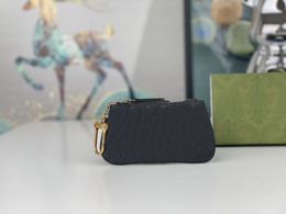 NUEVO Monedero de mujer Top Starlight con diseñador de caja Moda Cuero genuino Todo fósforo para mujer Cremallera única Monederos clásicos Carteras de cuero Cartera para mujer # 662288