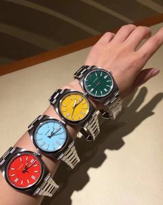 Nouvelles femmes montre à Quartz PERPETUA vert bleu jaune cadran en acier inoxydable horloge Lumination femme célèbre marque dame montre-bracelet 36mm