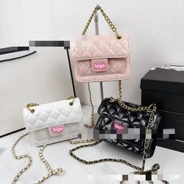 Nouveau sac pour femmes Style de luxe sacs à chaîne en losange tout-Match épaule bandoulière Portable sacs d'errance