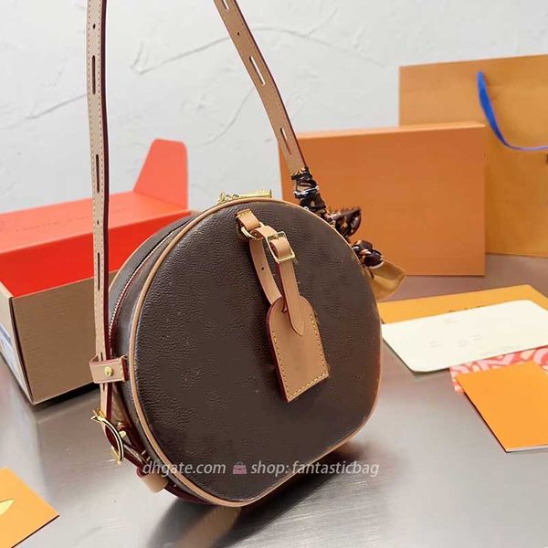 NUEVO BOLSO MUJERES VIEJO Crossbody Crossbody Round Cake Bolso pequeño Redondo Ronda Single Falsiet Crossbody Baguette Baguette Messenger Bolse