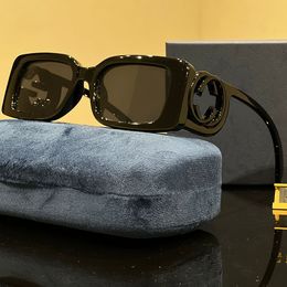 Nouvelles lunettes de soleil pour femmes designer de luxe Comme G les mêmes lunettes classiques petite plaque PC avancée UV400 lunettes de soleil 6998