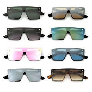 Nouvelles lunettes de soleil pour femmes lunettes de soleil résistantes aux UV pour hommes haut de gamme et à la mode lunettes de soleil à monture carrée surdimensionnée