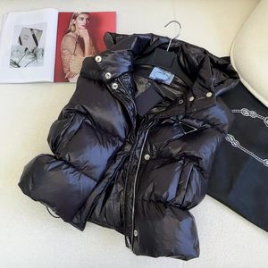 NIEUW Dames mouwloze donsjassen Designer Parka Puffer Bovenkleding Jassen met capuchon Populaire mode Vest SML