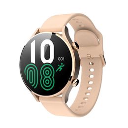 NOUVELLES femmes Smartwatch réponse appel bricolage montre visage fréquence cardiaque Fitness femmes montre intelligente pour Samsung montre intelligente femmes hommes + boîte