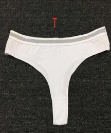 Nieuwe damesbroeken katoenen vrouw pantie widebrimed letters bedrukt ondergoed bikini string gstring slipje slipjes dames vrouwen und4409376