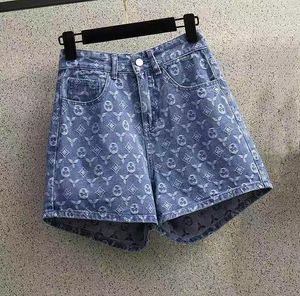 Nieuwe damesontwerper dames denim shorts ontwerper sexy dames zomer korte broekkleding