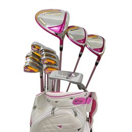 Nouveaux clubs de golf pour femmes HM S-07 4 étoiles ensemble complet de clubs de golf pilote + bois de parcours avec sac manche de golf en graphite et couvre-chef