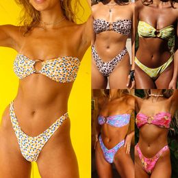 Maillot de bain sans bretelles pour femmes, bikini sexy, pour adultes, nouvelle collection