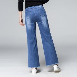 Nouveau pantalon d'été pour femmes printemps coton lin solide taille élastique pantalon doux de haute qualité pour femme Ladys 201118