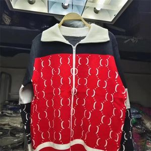 Nieuwe dames truien Red Casual Fashion Brand Women Designer Sweaters