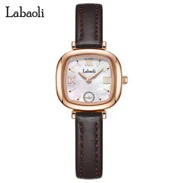 Nieuwe dames kijken eenvoudige dunne kleine plaat explosie student niche waterdicht 26 mm quartz horloge