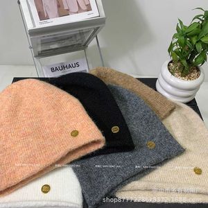 Nieuwe wollen hoed dames herfst en winter Koreaanse editie mode veelzijdige konijn haar hoed veelzijdige warme pullover gebreide hoed
