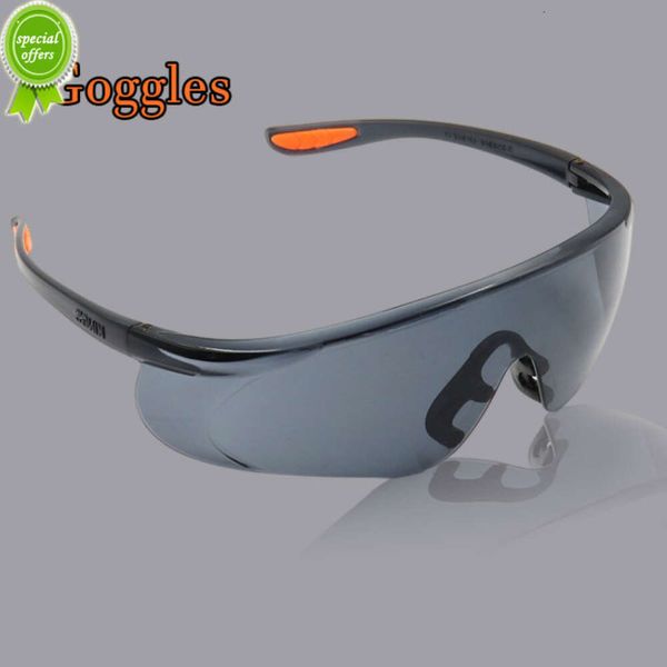 Nuevo trabajo Seguridad Gafas Protectores de ojo Gafas Motocross Ciclismo Persianas a prueba de polvo a prueba de polvo Anti salpicaduras de polvo de viento