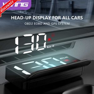 Nouveau WYING M3 Auto OBD2 GPS affichage tête haute Auto électronique HUD projecteur affichage numérique voiture compteur de vitesse accessoires pour toutes les voitures