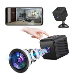 Nouveau X2 Mini caméra 1080P WiFi IP caméra infrarouge Vision nocturne détection de mouvement intérieur sécurité à domicile petit caméscope de Surveillance sans fil Cam