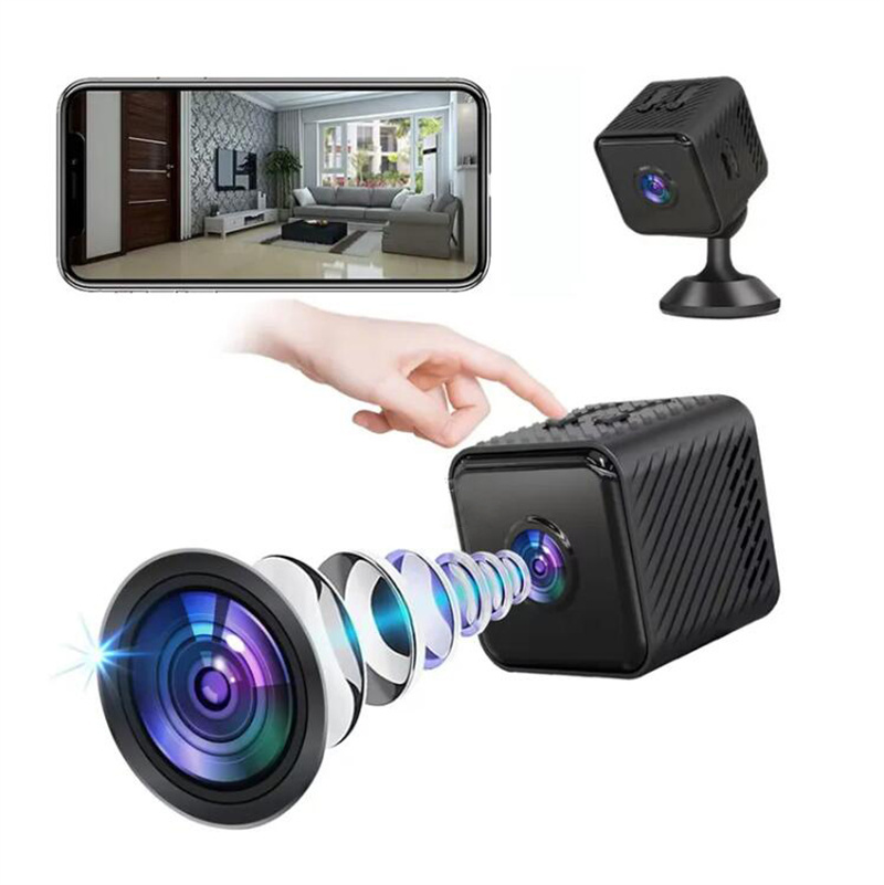 Nova X2 Mini Câmera 1080P WiFi IP Câmera Infravermelha Visão Noturna Detecção de Movimento Interior Segurança Doméstica Pequena Camcorder de Vigilância Sem Fio