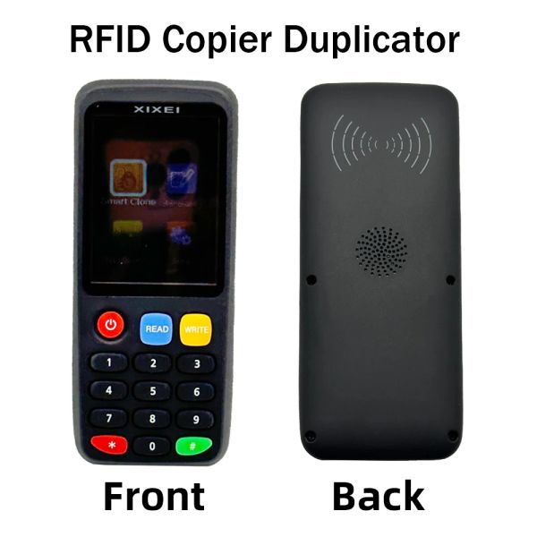 NOUVEAU X7 RFID Smart Chip Carte Reader Writer Access Card Copier Copier 125 KHz 13.56 MHz Badge Token Tag Clone NFC Decoder Duplicator