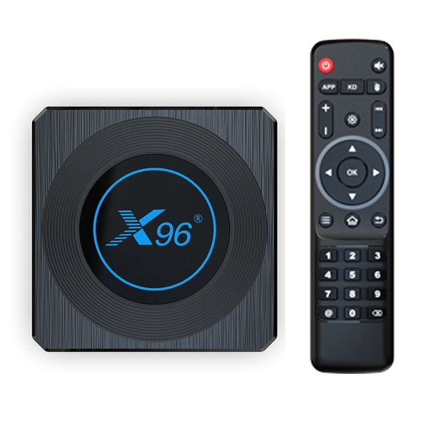 Nouveau X96 X4 AMLOGIC S905X4 SMART RVB LIGHT TV Box Android 11 4 Go 64 Go 32 Go 2 Go 16 Go WiFi Media Player TVBox 8K Set Top Box