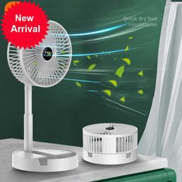 Nieuwe Xiaomi Desktop opvouwbare intrekbare kleine ventilator mini Portable lading USB Home Lage geluid Hoge duur Standby Mini Electric Fan