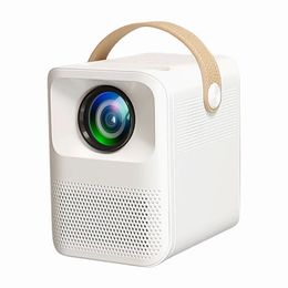 Nieuwste Home Theatre Y1 Projector HD 1080P Draagbare projectoren Office WiFi Mobiele telefoon met scherm