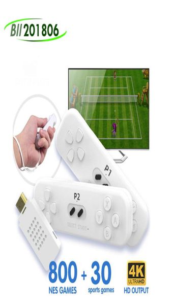 Nouvelle console de jeu Satosensory sans fil Y2 Fit Wireless Classic Mini TV Doubles Intégration de 30 jeux sportifs Keep Real Sports 10x5321284